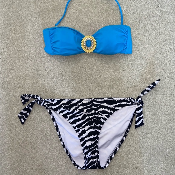 Victoria Secret Bandeau Bling Swim Top | Size M - Picture 7 of 7